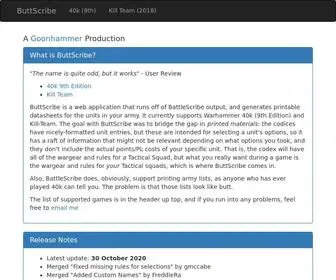 Buttscri.be(Buttscribe) Screenshot