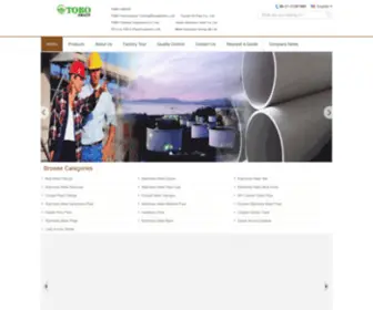 Buttweldingfitting.com(Quality Butt Weld Fittings & Stainless Steel Elbow factory from China) Screenshot