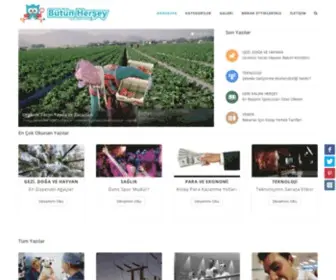 Butunhersey.com(Bütün HerÅey) Screenshot