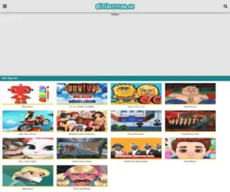 Butunoyunlar.org(Bütün Oyunlar) Screenshot