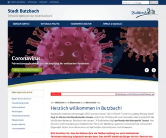 Butzbach.de(Stadt Butzbach (Hessen)) Screenshot