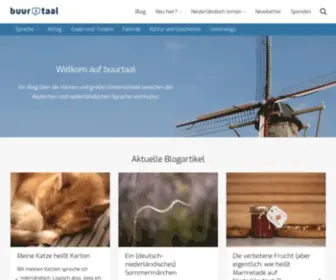 Buurtaal.de(Niederländisch) Screenshot