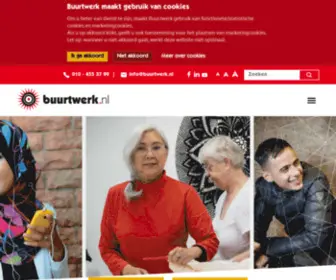 Buurtwerk.nl(Welkom bij Buurtwerk) Screenshot