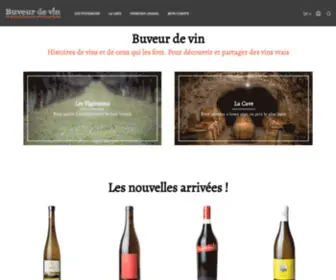 Buveurdevin.com(Buveur de vin) Screenshot