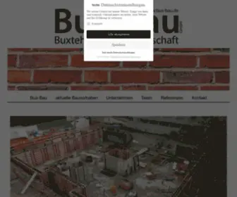 Bux-Bau.de(Bux-Bau GmbH) Screenshot