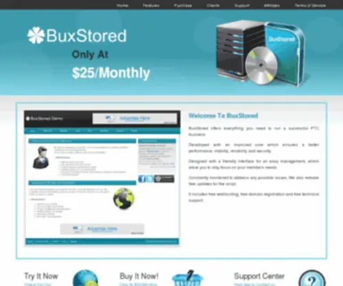 BuxStored.com(BuxStored) Screenshot