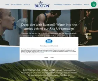 Buxtonwater.co.uk(Bottled at source in the historic spa town of Buxton. Buxton Water) Screenshot