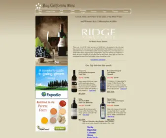 Buy-California-Wine.com(California Wines) Screenshot