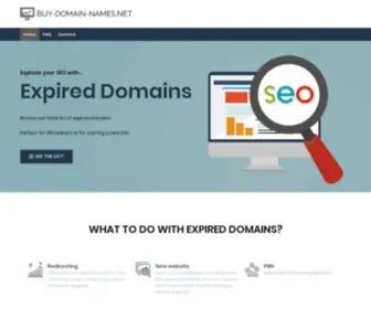 Buy-Domain-Names.net(NameKrea AI) Screenshot