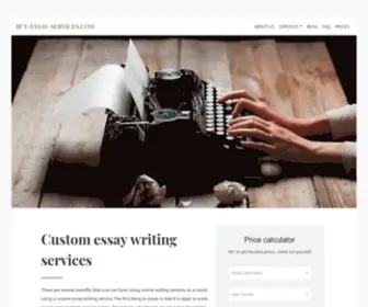 Buy-Essay-Services.com(Top-Rank Essay Writing Service) Screenshot