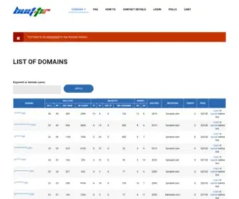Buy-PR.com(Domains with high metrics) Screenshot