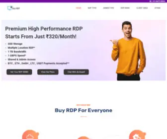 Buy-RDP.com(Buy RDP Online at Cheap Prices With Full admin access) Screenshot