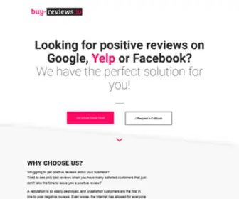 Buy-Reviews.io(Buy Facebook & Google Reviews Online) Screenshot