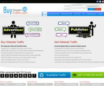 Buy-Targeted-Traffic.com(30 million unique visitors per day) Screenshot