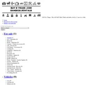 Buy2Trade.com(Sell New Things) Screenshot