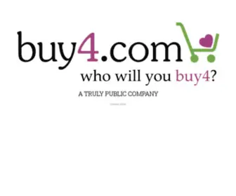 Buy4.com(Support Your Cause While Shopping Online) Screenshot