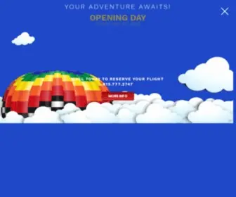 Buyaballoonride.com(Hot Air Balloon Rides) Screenshot