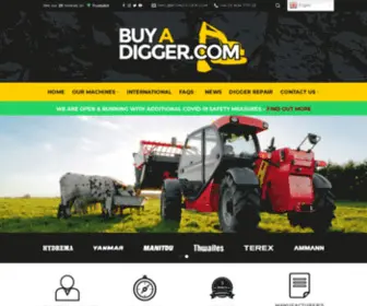 Buyadigger.com(Used Diggers and Excavators for Sale) Screenshot