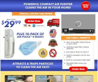 Buyairpolicepurifier.com(Air Purifier) Screenshot