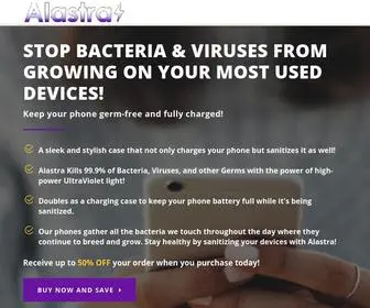 Buyalastrauv.com(Alastra UV Phone Sanitizers) Screenshot