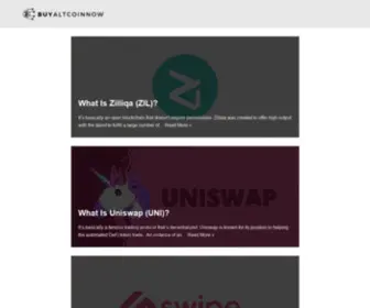 Buyaltcoinnow.com(Buy Altcoin Now) Screenshot