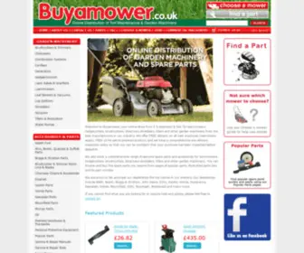 Buyamower.co.uk Screenshot
