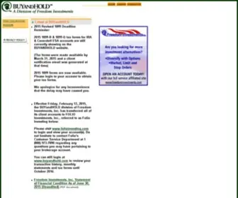 Buyandhold.com(Stock) Screenshot