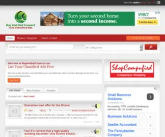 Buyandsellconnect.com(Free Classified Ads) Screenshot