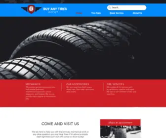 Buyanytiresdepot.com(New Tires) Screenshot