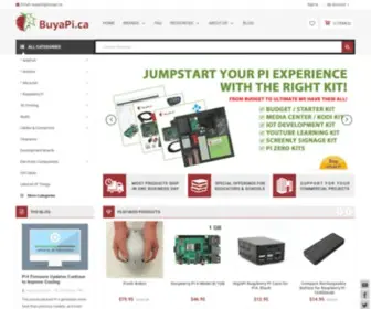 Buyapi.ca(Raspberry Pi in Canada) Screenshot