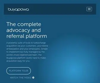 Buyapowa.com(Referral, influencer and more) Screenshot