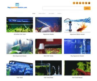 Buyaquariumheater.com(Buy Aquarium Heater) Screenshot