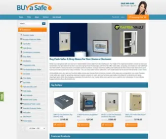 Buyasafe.com(Buy Safes Online) Screenshot