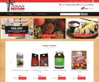 Buyasianfood.com.au(Asian food 4 u) Screenshot