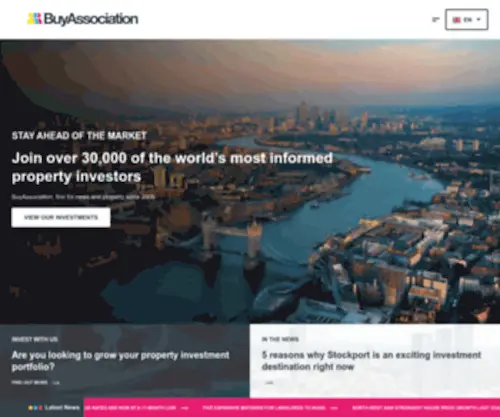 Buyassociation.co.uk(Ahead of the Property Investment Market) Screenshot