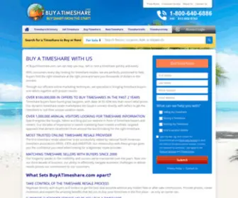 Buyatimeshare.com(Buy a Timeshare) Screenshot