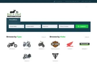 Buyausedmotorcycle.com(Buy And Sell Your Motorcycles) Screenshot