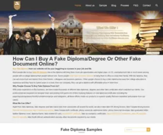 Buybestdiploma.com(Buy Fake Diploma) Screenshot