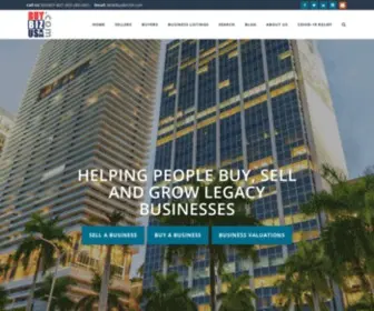 Buybizusa.com(Business Brokers in Tampa Florida) Screenshot
