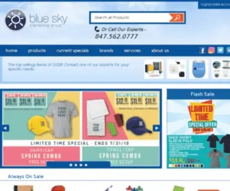 Buybluesky.com(Blue Sky Marketing Group) Screenshot