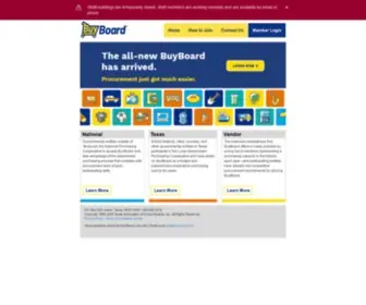 Buyboard.com(BuyBoard Purchasing Cooperative) Screenshot