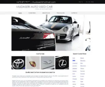 Buybruneiusedcar.com(Mudaseri Auto Used Car) Screenshot