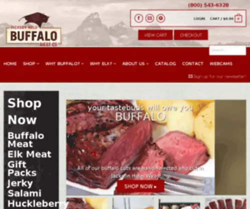 Buybuffalomeat.com(Reveal the Secrets of World's Traditional Recipes) Screenshot