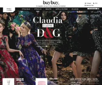 BuyBuy.com(Magazine luxe) Screenshot