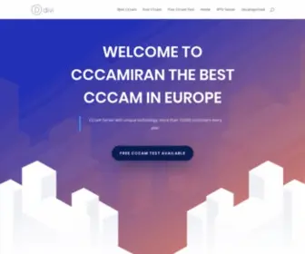 Buycccam-Server.com(Buy CCcam server) Screenshot