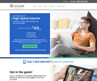 Buycenturylink.com(CenturyLink High) Screenshot