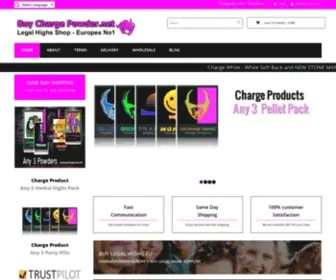 Buychargepowder.net(Charge Powder) Screenshot