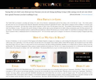 Buychoice.com(Hunter Fan) Screenshot