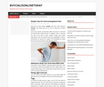 Buycialisonlinetoday.com(Buycialisonlinetoday) Screenshot