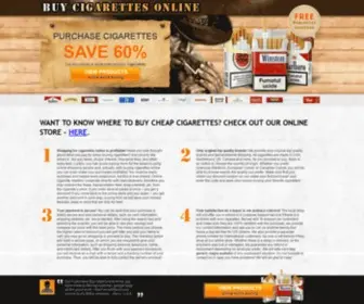 Buycigarettes24H.com(Buy Cigarettes Online) Screenshot